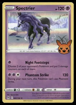 Spectrier 081/196 Holo Trick Or Trade Rare Lost Origin Pokemon NM/M - Image 1