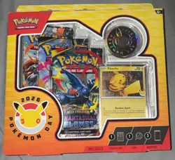 Pokemon TCG 2026 Pokemon Day 30th Anniversary Sealed Box Pikachu Promo 3 Packs - Image 1