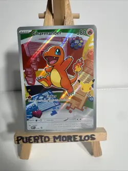First Partner Illustration Charmander Promo Full Art Holo 038 Pokemon TCG - Image 1