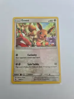 pokemon Eeve 48/68 hidden fates holo - Image 1