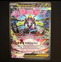 Pokemon TCG Mega Zygarde Ex SIR 120/088 - Image 1