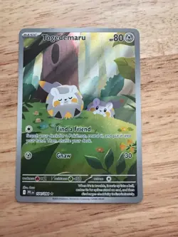 Pokemon 2025 Phantasmal Flames Togedemaru 104/094 IR Illustration Rare Holo NM - Image 1