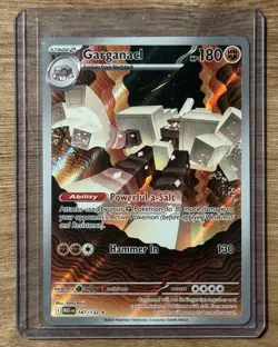 Garganacl Illustration Rare ME01: Mega Evolution 147/132 Pokemon - Image 1