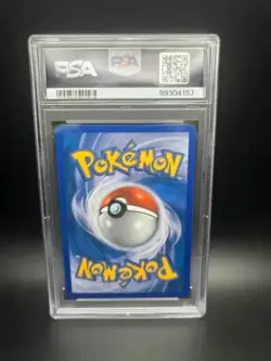 Pokemon Ampharos Prime Holo 105/123 Heart Gold & Sould Silver English PSA 7 NM - Image 2