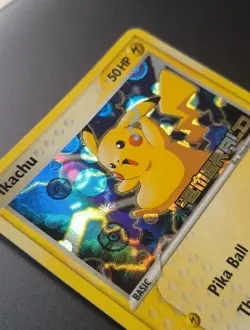 ⚡ PIKACHU 60/106 Pokemon EX 2005 Emerald Reverse Holo Stamped NM- Raw read - Image 2