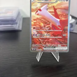 Pokemon Surging Sparks Latias EX 239/191 Special Illustration Rare SIR - Image 5
