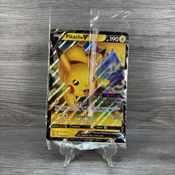 Pikachu V - 043/185 Stamped Battle Academy 2022 Pokemon Sword & Shield - Image 1