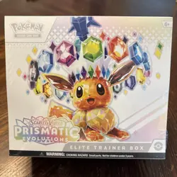 Pokemon Prismatic Evolutions ETB Elite Trainer Box New Sealed - Image 1