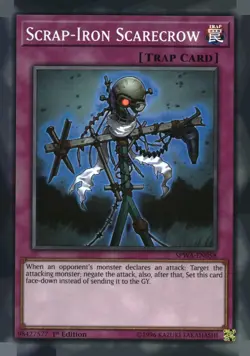 Scrap-Iron Scarecrow SPWA-EN058 Spirit Warriors Yu-Gi-Oh 1st Edition LP - Image 1