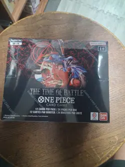 One Piece: The Time of Battle (OP-16) Booster Box Factory Sealed Fast Ship - Image 1
