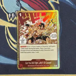 Can You Still Fight Luffy Of Course C ST30-016 [PAR] START Luffy Ace ONE PIECE - Image 1
