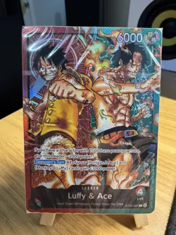 ONE PIECE TCG: (ST-30) Starter Deck EX: Luffy & Ace BRICK ONLY SEALED! - Image 1