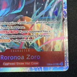 Roronoa Zoro EB04-007 SR ENGLISH OP15 One Piece - Image 4