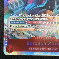 Roronoa Zoro EB04-007 SR ENGLISH OP15 One Piece - Image 5