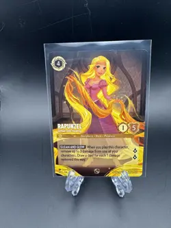 Rapunzel - Gifted with Healing - Disney Lorcana Tournament Promo Card DLPC 4/C1 - Image 1