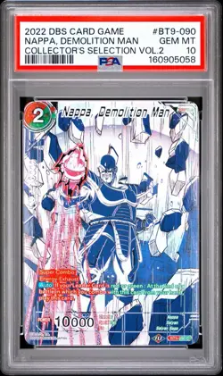 2022 DRAGON BALL SUPER CARD GAME NAPPA, DEMOLITION MAN And 2 Others - Image 1