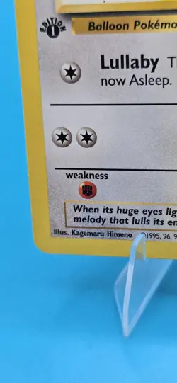 Jigglypuff 54/64 Jungle Regular 1st Edition Pokemon Card TCG NM - Image 5