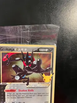 Pokemon TCG Sealed Greninja Gold Star Pokemon Celebrations Promo Card SWSH144 - Image 3