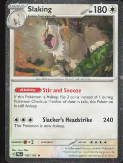 Slaking (Cosmos Holo) 162/193 Holo Miscellaneous Cards & Products Pokemon NM - Image 1
