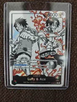 ST30-001 Luffy & Ace leader Alt Art (Parallel) One Piece Card Game ENGLISH Deck - Image 2