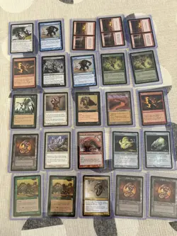 Magic The Gathering Job Lot Bundle x 281 Cards (Pyrohemia, Shield of Kaldra +++) - Image 1