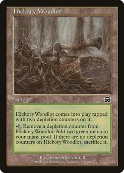 Hickory Woodlot Mercadian Masques LP MTG - Image 1