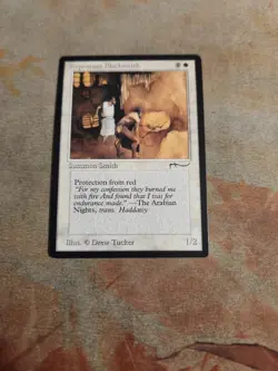 Repentant Blacksmith Arabian Nights MTG LP - Image 1