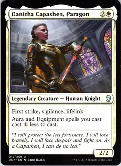 Danitha Capashen, Paragon 12 Uncommon Dominaria Magic: The Gathering Near Mint - Image 1