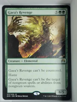 x1 Gaea's Revenge - The List M MTG The List M/NM, English - Image 1