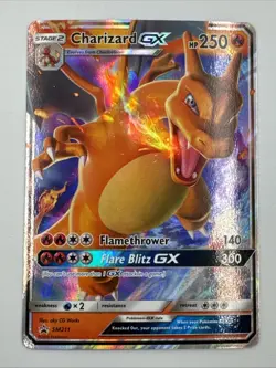 Pokemon - Charizard GX - SM211 - Hidden Fates Promo Card - Pokemon Card - NM - Image 1