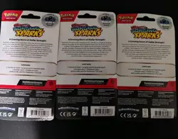 3 Pokemon Scarlet & Violet—Surging Sparks 1-Pack Blister Pachirisu Promo Coin - Image 2