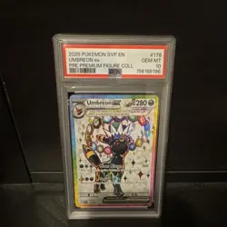 Pokemon TCG PSA 10 Umbreon ex SVP Black Star Promo #176 English Holo 2025 - Image 1