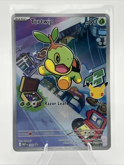 TURTWIG 2026 POKEMON MEGA EVOLUTION BLACK STAR PROMO #040 #2 - Image 1
