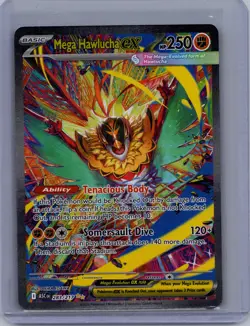 Mega Hawlucha ex 283/217 Special Illustration Rare Ascended Heroes Pokemon NM - Image 1