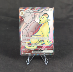 The Pokemon Company Team Rocket's Persian ex 219/182 Ultra Rare Full Art Holo EN - Image 1