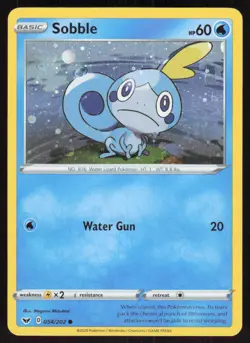 Sobble (Cosmos Holo) 054/202 Holo Promo Blister Exclusives Pokemon Near Mint - Image 1