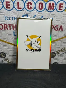 PIKACHU Special Rare Gold Pokemon KADO Art Board Limited Edition - Image 2