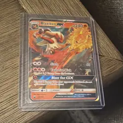 Pokemon Company Blaziken GX 28/168 SM Celestial Storm UR Holo 240HP EN 2018 - Image 1