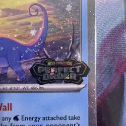 Pokemon swirl 💫 Perfect Order Aurorus 024/088 Cosmo Holo Stamped Promo Sealed - Image 5