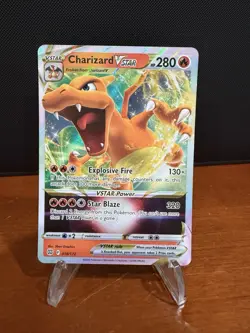 Pokemon TCG Charizard VSTAR Crown Zenith Holo Ultra Rare - Image 1