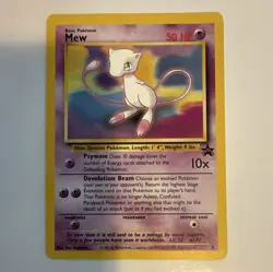 Wizards of the Coast Mew 08/53 Wotc Promo 2000 Promo Regular 50 HP English - Image 1