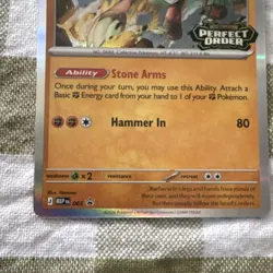 The Pokemon Company Barbaracle 065 Me: Mega Evolution Promo Stamped Holo Pokemon - Image 3