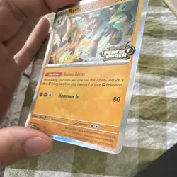 The Pokemon Company Barbaracle 065 Me: Mega Evolution Promo Stamped Holo Pokemon - Image 4