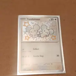 Pokemon Tandemaus 209/091 SV Paldean Fates Full Art Holo Shiny Rare Eng 2024 - Image 1
