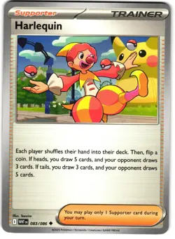 Harlequin 83/86 Pokemon SV: White Flare - Image 1