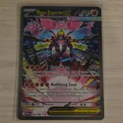 Pokemon Mega Zygarde EX 120/088 Perfect Order Holo Rare Basic 310HP - Image 1