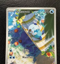Oshawott 105/086 Sv: White Flare Pokemon TCG NM/LP - Image 2