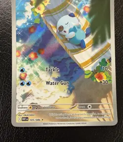 Oshawott 105/086 Sv: White Flare Pokemon TCG NM/LP - Image 3