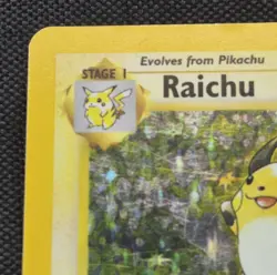 Raichu 14/102 Base Set Unlimited Holo Rare - Image 3