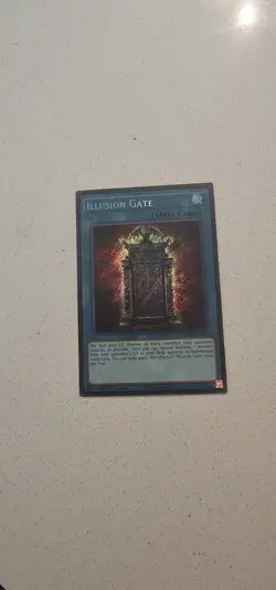 Yugioh | Illusion Gate MZMU-EN023 Secret Rare 1st Edition Maze Muertos Mint NM - Image 1